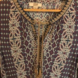 Vintage America Blues Long Sleeve Top